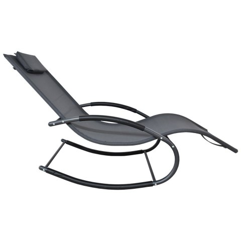 BUJANY MATERIAŁOWY LEŻAK SZARY BITUXX DO OGRODU OGRODOWY BASENOWY