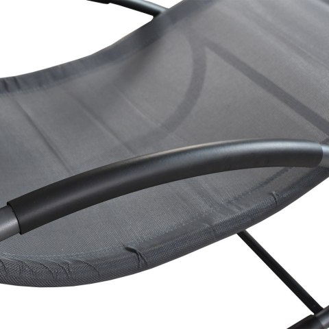 BUJANY MATERIAŁOWY LEŻAK SZARY BITUXX DO OGRODU OGRODOWY BASENOWY