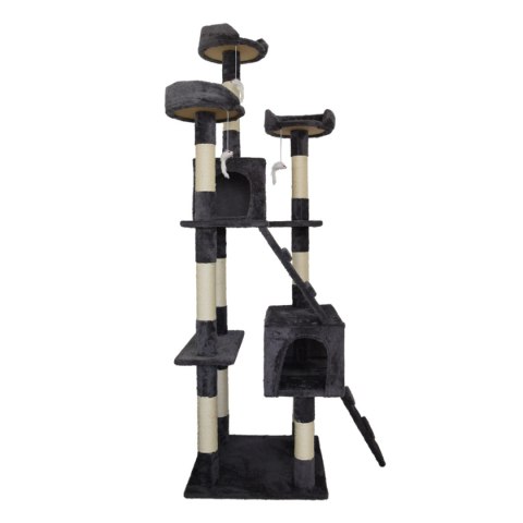 DRAPAK DLA KOTA DUŻY DRZEWKO SOLIDNY LEGOWISKO XL 170CM CIEMNOSZARY BITUXX