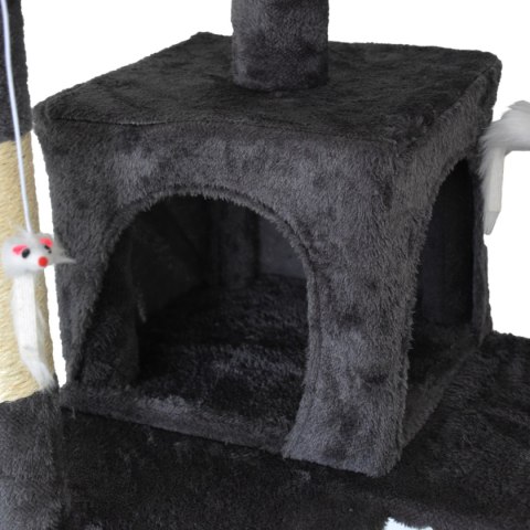 DRAPAK DLA KOTA DUŻY DRZEWKO SOLIDNY LEGOWISKO XL 170CM CIEMNOSZARY BITUXX