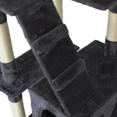 DRAPAK DLA KOTA DUŻY DRZEWKO SOLIDNY LEGOWISKO XL 170CM CIEMNOSZARY BITUXX