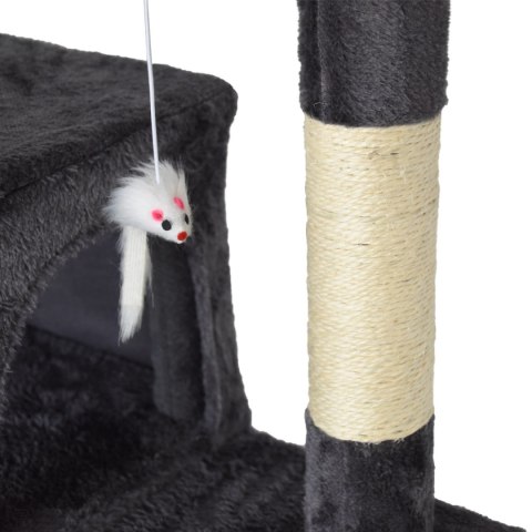 DRAPAK DLA KOTA DUŻY DRZEWKO SOLIDNY LEGOWISKO XL 170CM CIEMNOSZARY BITUXX