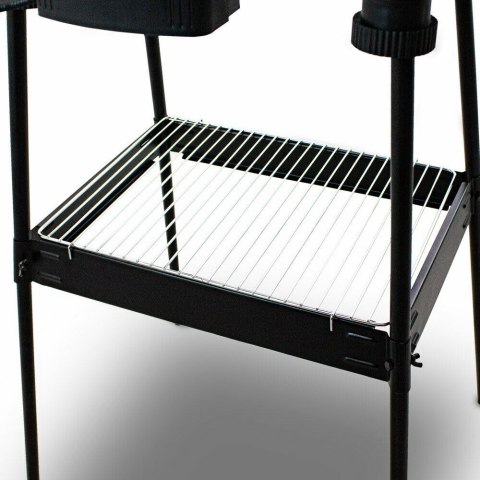 Elektryczny Grill Balkonowy 2200 W – Wolnostojący Grill Ogrodowy na Taras z Regulacją Temperatury