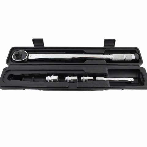 KLUCZ BITUXX DYNAMOMETRYCZNY 1/2" 28-210 Nm + ZESTAW NASADEK