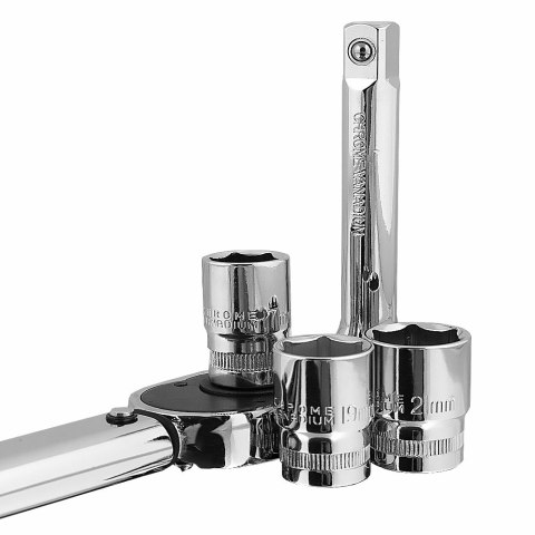 KLUCZ BITUXX DYNAMOMETRYCZNY 1/2" 28-210 Nm + ZESTAW NASADEK