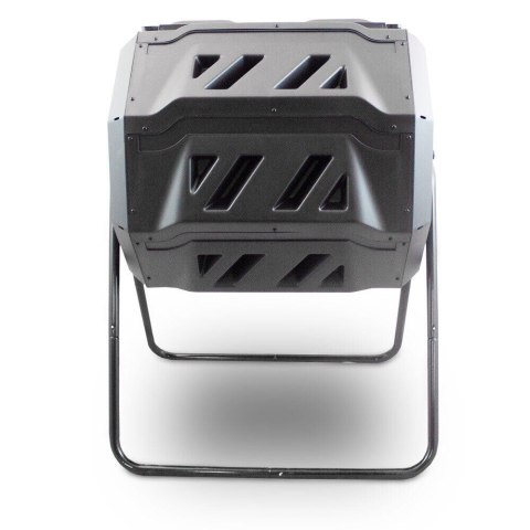 KOMPOSTOWNIK DO OGRODU PLASTIKOWY 160L BĘBNOWY OBROTOWY