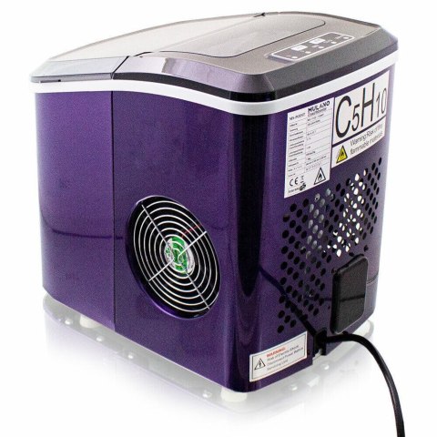 KOSTKARKA MASZYNA DO ROBIENIA KOSTEK LODU FIOLETOWA INOX NOWY MODEL