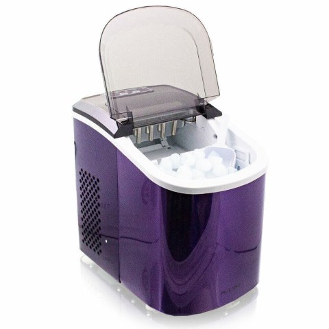KOSTKARKA MASZYNA DO ROBIENIA KOSTEK LODU FIOLETOWA INOX NOWY MODEL