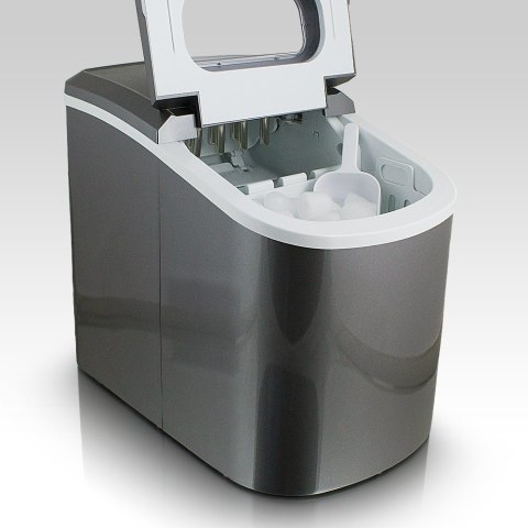 KOSTKARKA MASZYNA DO ROBIENIA KOSTEK LODU (GRAFITOWA) LÓD W KOSTKACH