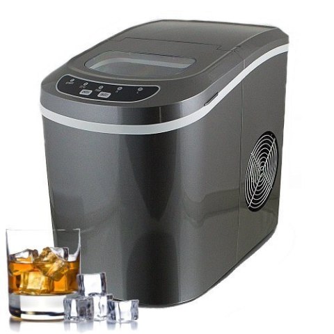 KOSTKARKA MASZYNA DO ROBIENIA KOSTEK LODU (GRAFITOWA) LÓD W KOSTKACH