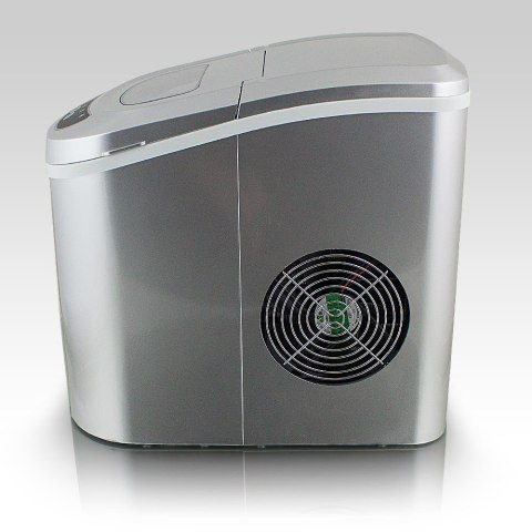 KOSTKARKA MASZYNA DO ROBIENIA KOSTEK LODU (SREBRNA) LÓD W KOSTKACH