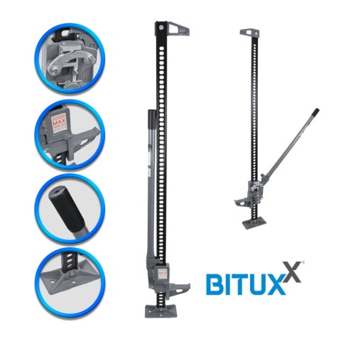 LEWAREK PODNOŚNIK KOLEJOWY FARMERSKI 3T 132cm BARDZO WYTRZYMAŁY MOCNY