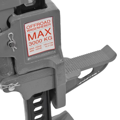 LEWAREK PODNOŚNIK KOLEJOWY FARMERSKI 3T 132cm BARDZO WYTRZYMAŁY MOCNY