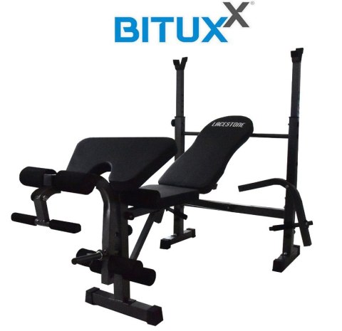 Ławka treningowa lacestone z modlitewnikiem kolor czarny