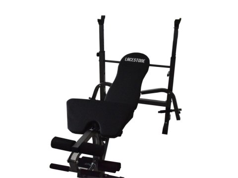 Ławka treningowa lacestone z modlitewnikiem kolor czarny