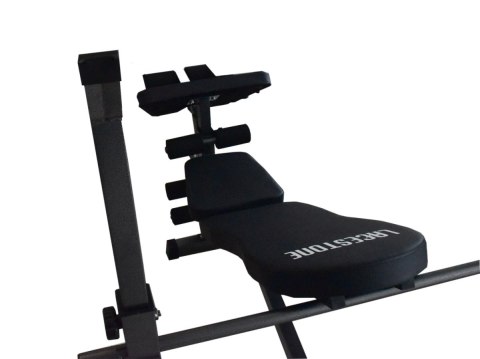 Ławka treningowa lacestone z modlitewnikiem kolor czarny