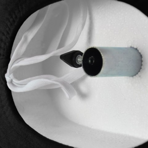 MANEKIN KRAWIECKI REGULOWANY NA STOJAKU CZARNY POPIERSIE TORS KRAWIECKIE DO SKLEPU