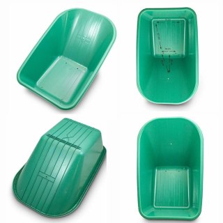 MISA DO TACZKI BITUXX Z PVC ZAPASOWA 100L POJEMNOŚCI ZIELONA