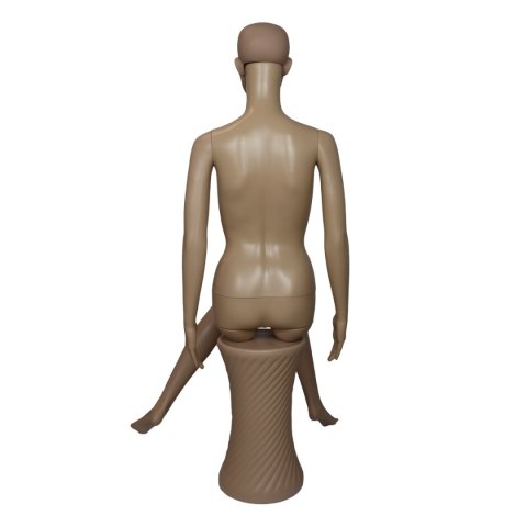 Manekin damski Bituxx siedzący manekin ekspozycyjny pełnopostaciowy + siedzisko