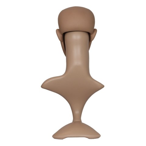 Manekin męski głowa Bituxx do ekspozycji nakryć głowy peruek biżuterii beżowy