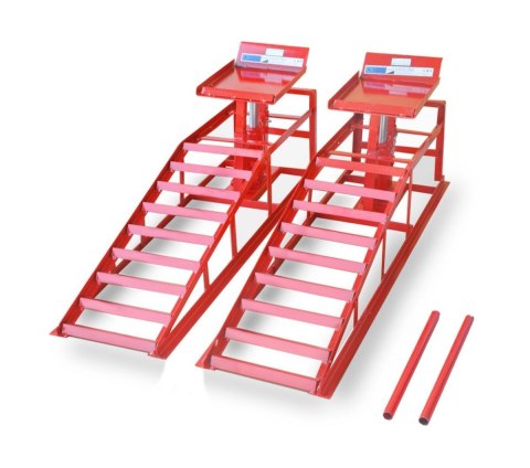 NAJAZD SAMOCHODOWY RAMPA RAMPY PODJAZ PODNOŚNIK HYDR 4 TONY