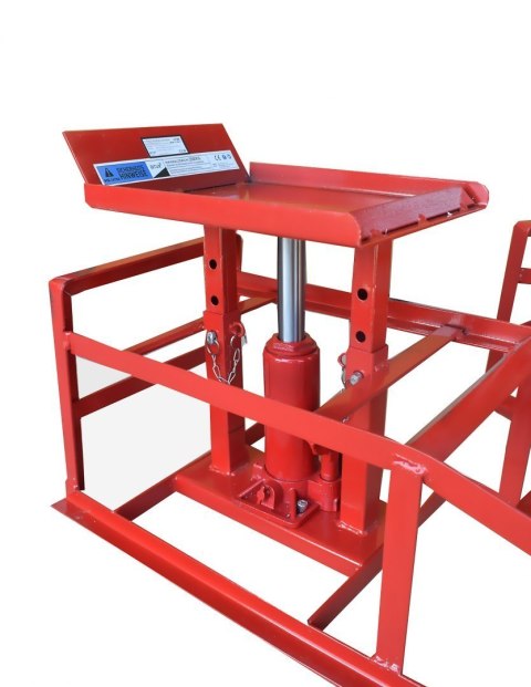 NAJAZD SAMOCHODOWY RAMPA RAMPY PODJAZ PODNOŚNIK HYDR 4 TONY