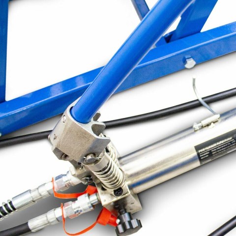 RAMPA RAMPY HYDRAULICZNE WARSZTATOWE KOMPLET 2 SZTUKI Z PODNOŚNIKIEM