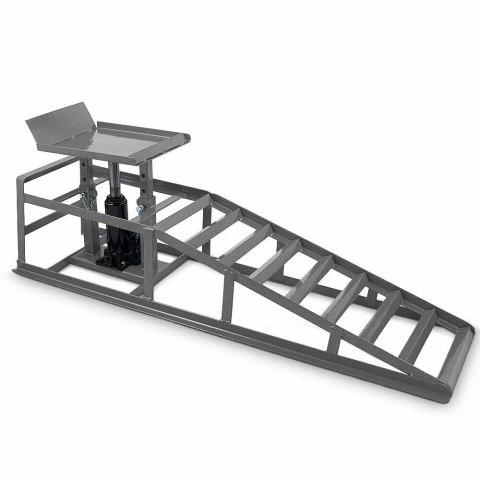 RAMPA Z PODNOŚNIKIEM HYDRAULICZNYM 2 SZT RAMPY ZESTAW UDŹWIG DO 4 TON