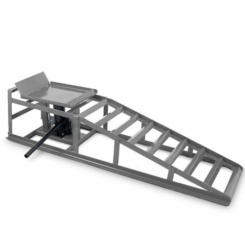 RAMPA Z PODNOŚNIKIEM HYDRAULICZNYM 2 SZT RAMPY ZESTAW UDŹWIG DO 4 TON