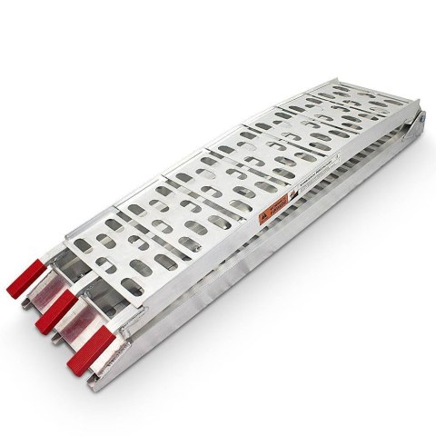 RAMPY ZAŁADUNKOWE ALUMINIOWE KOMPLET DO 680 KG PODJAZDY PRZEŁADUNKOWE