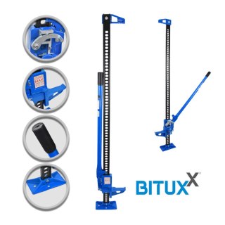 PODNOŚNIK KOLEJOWY FARMERSKI 3T 132cm WYSOKOŚĆ LEWAREK
