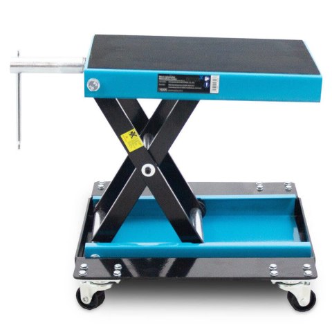 PODNOŚNIK MOTOCYKLOWY NA KÓŁACH UDŹWIG 500KG 12-37CM MANEWROWY DO MOTOCYKLA