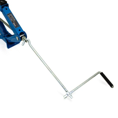 Podnośnik Nożycowy Samochodowy 2T Lewarek Zakres 10,5–38cm