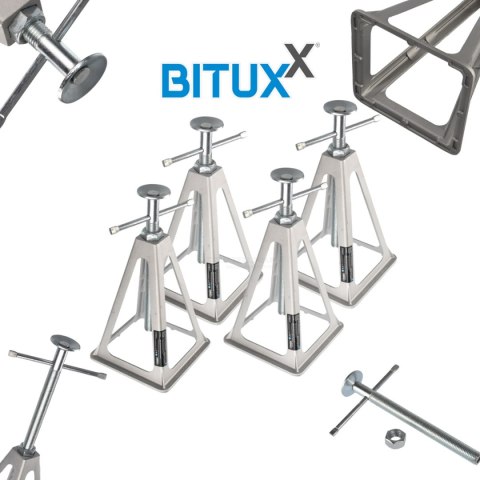 PODPORY WSPORNIKI ALUMINIOWE DO PRZYCZEPY SAMOCHODÓW 3600 KG