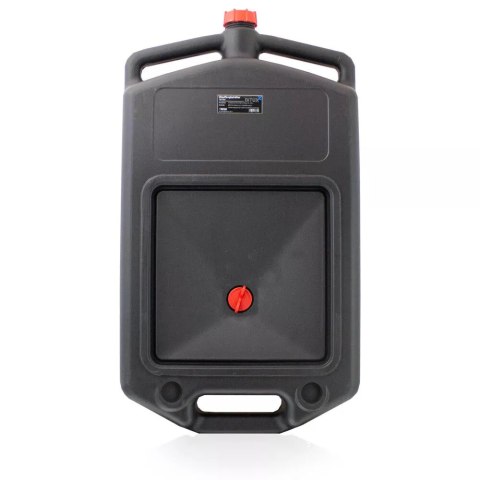 Kanister do zlewania i wymiany oleju 10L – szczelny pojemnik z tacką i uchwytem