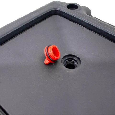 Kanister do zlewania i wymiany oleju 10L – szczelny pojemnik z tacką i uchwytem