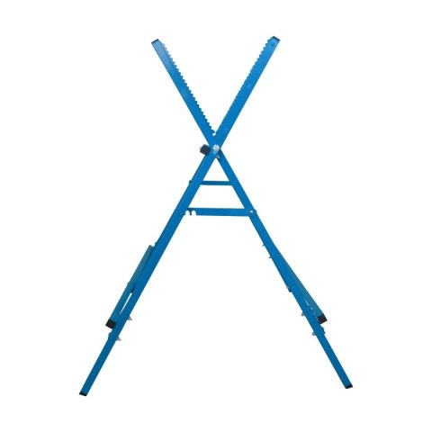 PROFESJONALNY METALOWY STOJAK DO CIĘCIA DREWNA BITUXX NIEBIESKI