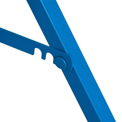 PROFESJONALNY METALOWY STOJAK DO CIĘCIA DREWNA BITUXX NIEBIESKI