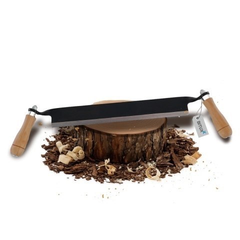 Piła ręczna do drewna cios do kory strug dłuto ręczne dwa uchwyty ostre i mocne ostrze