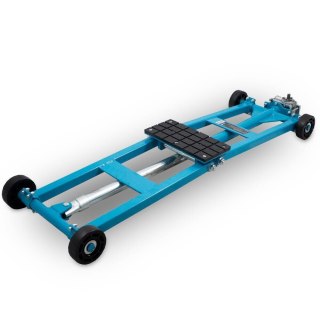 Podnośnik nożycowy warsztatowy Bituxx na korbę ręczną udźwig do 2,5 tony niebieski