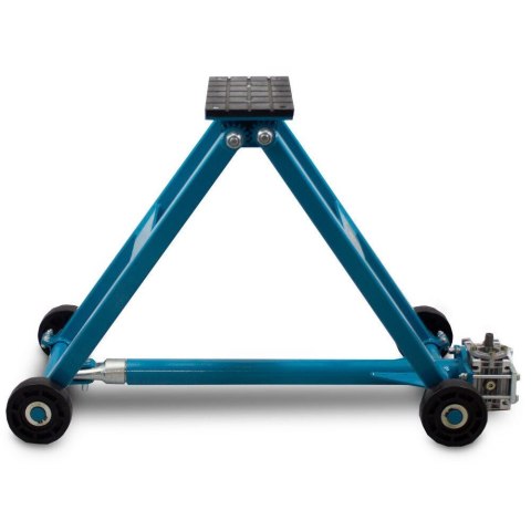 Podnośnik nożycowy warsztatowy Bituxx na korbę ręczną udźwig do 2,5 tony niebieski