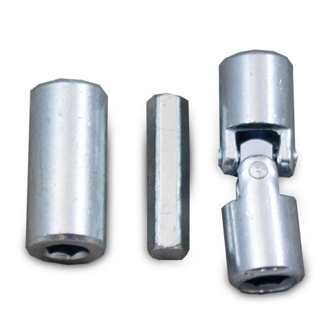 Podnośnik nożycowy warsztatowy Bituxx na korbę ręczną udźwig do 2,5 tony niebieski