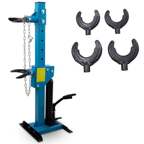 Profesjonalny hydrauliczny ściągacz do sprężyn Bituxx 3T stabilna konstrukcja