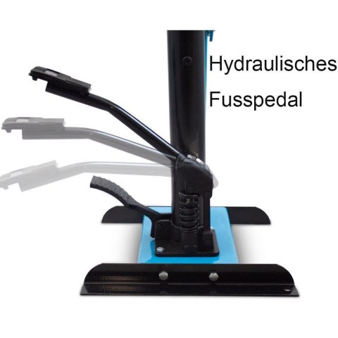 Profesjonalny hydrauliczny ściągacz do sprężyn Bituxx 3T stabilna konstrukcja