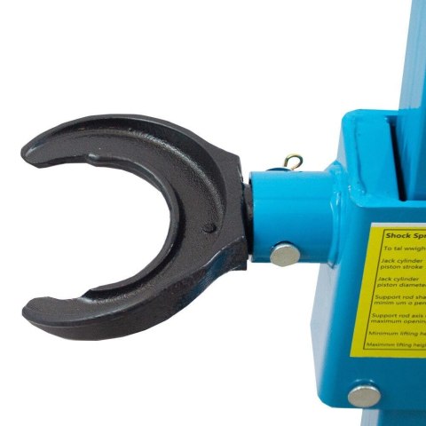 Profesjonalny hydrauliczny ściągacz do sprężyn Bituxx 3T stabilna konstrukcja