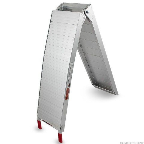 RAMPA ALUMINIOWA BITUXX O UDŹWIGU 340KG NAJAZD + PAS ZABEZPIECZAJĄCY