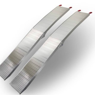 RAMPY ALUMINIOWE BITUXX O UDŹWIGU 680KG 205CM ZESTAW 2 SZT + PASY