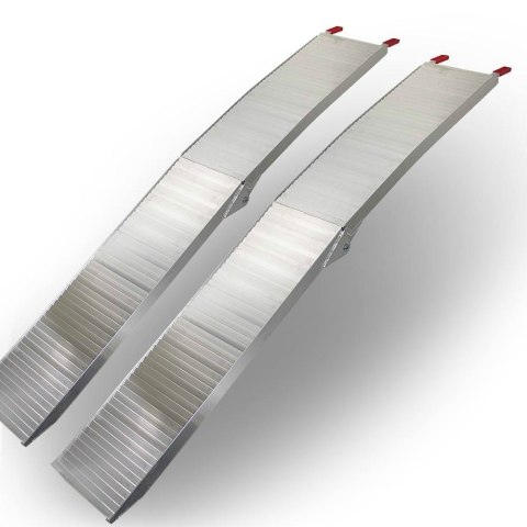RAMPY ALUMINIOWE BITUXX O UDŹWIGU 680KG 205CM ZESTAW 2 SZT + PASY