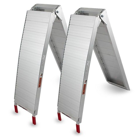 RAMPY ALUMINIOWE BITUXX O UDŹWIGU 680KG 205CM ZESTAW 2 SZT + PASY