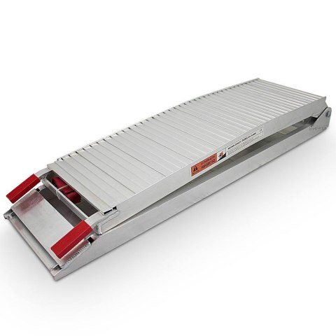 RAMPY ALUMINIOWE BITUXX O UDŹWIGU 680KG 205CM ZESTAW 2 SZT + PASY